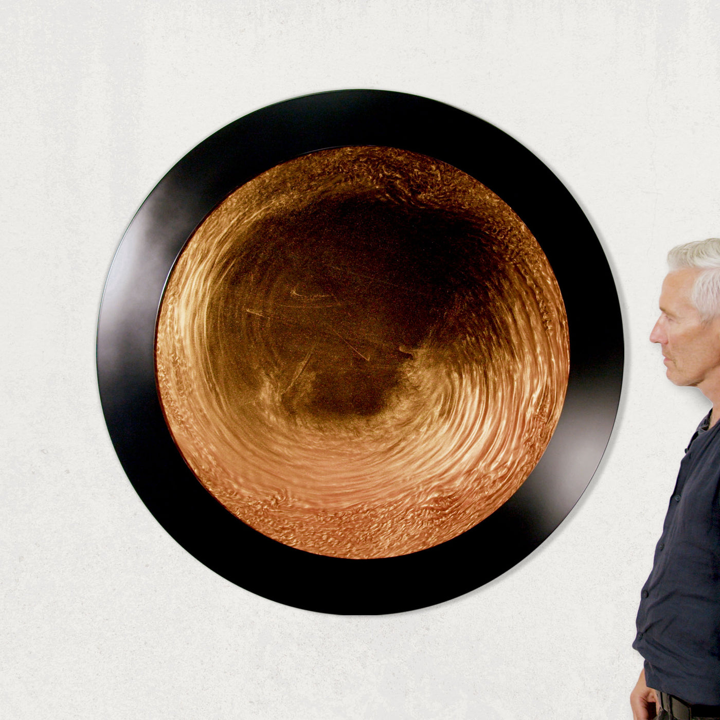 Liquid Sculpture 900 - "ORANGE GOLD"